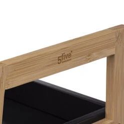 Etagère Inclinée 3 Niveaux Noir Natureo 5Five -MaisonChic Magasin etagere inclinee 3 niveaux noir natureo 5five 1