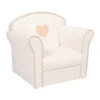 Fauteuil Enfant Cœur Rose Ostaria -MaisonChic Magasin fauteuil enfant coeur rose ostaria