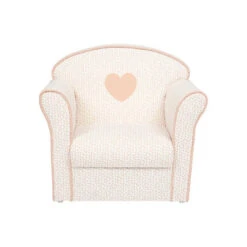 Fauteuil Enfant Cœur Rose Ostaria -MaisonChic Magasin fauteuil enfant coeur rose ostaria 1 1