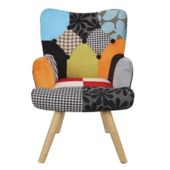Fauteuil Enfant H67 Cm Patchwork Helsinki -MaisonChic Magasin fauteuil enfant h67 cm patchwork helsinki 5