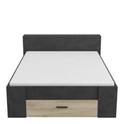Demeyere Lit 140x190 Cm Pocket Naturel Et Noir -MaisonChic Magasin lit 140x190 cm pocket naturel et noir 3