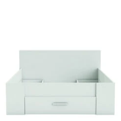 Demeyere Lit 140x190 Cm Pocket Blanc -MaisonChic Magasin lit 2 places polly blanc 8