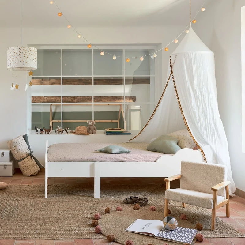 Lit évolutif 90 X 140/190 Cm Nuage Atmosphera 4 Lit évolutif 90 X 140/190 Cm Nuage Atmosphera – Image 2