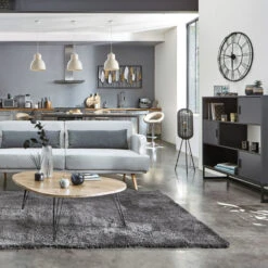 Tabouret De Bar Sasha Blanc Atmosphera -MaisonChic Magasin lot 2 tabourets de bar sasha blanc 3