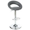 Tabouret De Bar Sasha Gris Atmosphera -MaisonChic Magasin lot 2 tabourets de bar sasha gris