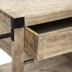 Meuble Bar 2 Tiroirs Sur Roues Silas Atmosphera -MaisonChic Magasin meuble bar 2 tiroirs sur roues silas atmosphera 5