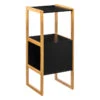 Meuble Bas 1 Porte Noir Natureo 5Five -MaisonChic Magasin meuble bas 1 porte noir natureo 5five