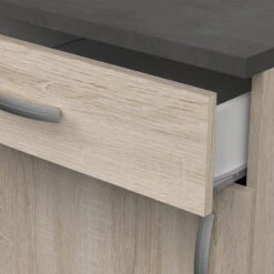 Demeyere Meuble De Cuisine Bas 1 Porte 1 Tiroir 60 Cm Paprika -MaisonChic Magasin meuble de cuisine bas 1 porte 1 tiroir 60 cm paprika 2