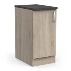 Demeyere Meuble De Cuisine Bas 1 Porte 40 Cm Paprika -MaisonChic Magasin meuble de cuisine bas 1 porte 40 cm paprika 1 5