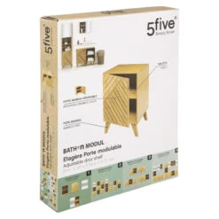 Meuble De Salle De Bain 1 Porte Bath'n Modul 5Five -MaisonChic Magasin meuble de salle de bain 1 porte bath n modul 5five 1 2