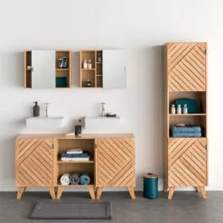 Meuble De Salle De Bain 1 Porte Bath'n Modul 5Five -MaisonChic Magasin meuble de salle de bain 1 porte bath n modul 5five 1 8