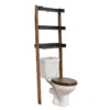 Meuble Dessus De WC 3 étagères En Acacia -MaisonChic Magasin meuble dessus wc 3 etageres en acacia tendance