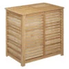Panier à Linge Double En Bambou Sicela 5Five -MaisonChic Magasin panier a linge double en bambou tissu
