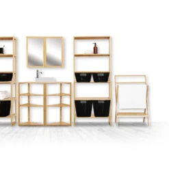 Porte Serviettes Bambou Lab'n Modul 5Five -MaisonChic Magasin porte serviette bambou lab n modu 2