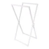 Porte Serviettes Pliable Métal Blanc 2 Porte Serviettes Pliable Métal Blanc -MaisonChic Magasin porte serviettes pliable metal blanc