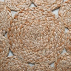 Pouf En Jute Ajouré 43x18 Atmosphera -MaisonChic Magasin pouf en jute ajoure 43x18 atmosphera 3