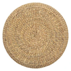 Pouf Wond Tressage Naturel D55 Atmosphera -MaisonChic Magasin pouf wond tressage naturel d55 atmosphera 2