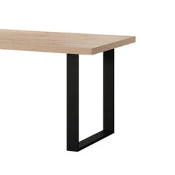 Table à Manger 180 Cm Pieds Métal Eden -MaisonChic Magasin table a manger 180 cm pieds metal eden 1 2