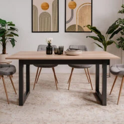 Table à Manger Extensible 160/200 Cm -MaisonChic Magasin table a manger extensible 160200 cm 7