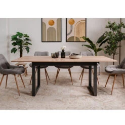 Table à Manger Extensible 160/200 Cm -MaisonChic Magasin table a manger extensible 160200 cm 8