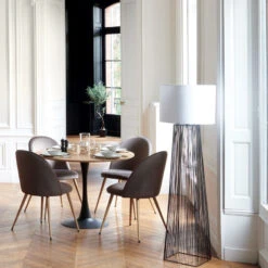 Table à Manger Ronde D102 Elias Atmosphera -MaisonChic Magasin table a manger ronde d102 elias atmosphera 3