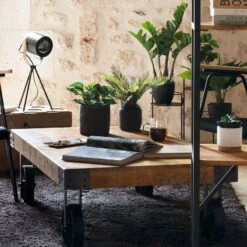 Table Basse Silas Bois Massif Atmosphera 15 Table Basse Silas Bois Massif Atmosphera -MaisonChic Magasin table basse manguier bois massif atmosphera 5