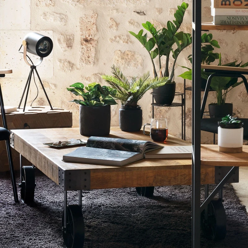 Table Basse Silas Bois Massif Atmosphera 8 Table Basse Silas Bois Massif Atmosphera – Image 6