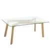 Table Basse Verre Taho Atmosphera -MaisonChic Magasin table basse verre taho atmosphera