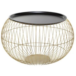 Table Basse X2 Métal Doré Alya Atmosphera 10 Table Basse X2 Métal Doré Alya Atmosphera -MaisonChic Magasin table basse x2 metal dore alya atmosphera 2
