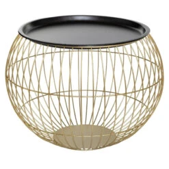 Table Basse X2 Métal Doré Alya Atmosphera 11 Table Basse X2 Métal Doré Alya Atmosphera -MaisonChic Magasin table basse x2 metal dore alya atmosphera 3