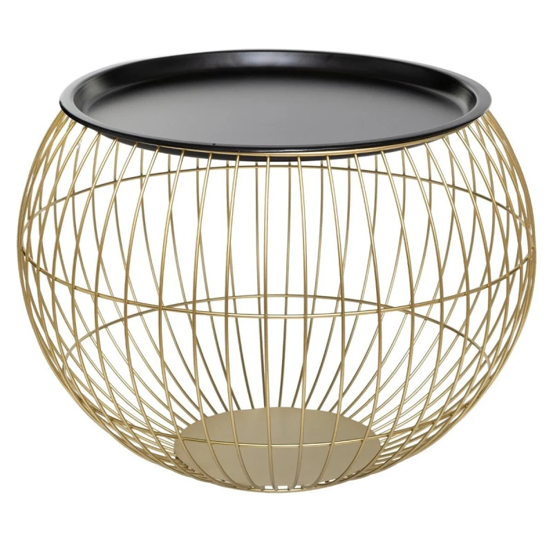 Table Basse X2 Métal Doré Alya Atmosphera 6 Table Basse X2 Métal Doré Alya Atmosphera – Image 4