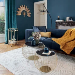 Table Basse X2 Métal Doré Alya Atmosphera 13 Table Basse X2 Métal Doré Alya Atmosphera -MaisonChic Magasin table basse x2 metal dore alya atmosphera 5