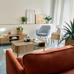 Table De Chevet 2 Portes Colva Atmosphera -MaisonChic Magasin table de chevet 2 portes colva atmosphera 3