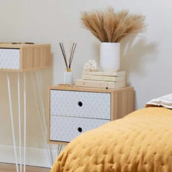 Table De Chevet 2 Tiroirs Effy Atmosphera 10 Table De Chevet 2 Tiroirs Effy Atmosphera -MaisonChic Magasin table de chevet 2 tiroirs effy atmosphera 3