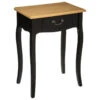 Table De Chevet Chrysa Noire Atmosphera -MaisonChic Magasin table de chevet chrysa noire atmosphera