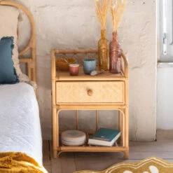 ATMOSPHERA Table De Chevet Rotin Aoni Atmopshera -MaisonChic Magasin table de chevet rotin aoni atmopshera 6