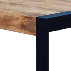 Table Haute Métal Et Bois De Manguier 5 Table Haute Métal Et Bois De Manguier -MaisonChic Magasin table haute metal et bois de manguier 1