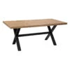 Table à Manger 180 Cm Pieds En Croix Steja Atmosphera -MaisonChic Magasin table manger 180 cm pieds en croix steja atmosphera
