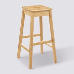 Tabouret De Bar 75 Cm Bambou 5Five -MaisonChic Magasin tabouret de bar 75 cm bambou 5five 1