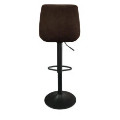 Tabouret De Bar Barcelona PU Brun Foncé -MaisonChic Magasin tabouret de bar barcelona pu brun fonce 2