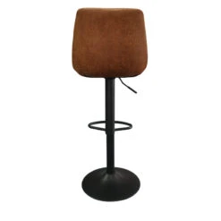 Tabouret De Bar Barcelona PU Cognac -MaisonChic Magasin tabouret de bar barcelona pu cognac 2