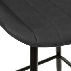Tabouret De Bar Gris Ardoise Olwen Atmosphera -MaisonChic Magasin tabouret de bar gris ardoise olwen atmosphera 1 2