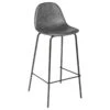 Tabouret De Bar Gris Vladi Atmosphera -MaisonChic Magasin tabouret de bar gris collection vladi