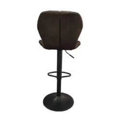 Tabouret De Bar Malaga PU Brun Foncé -MaisonChic Magasin tabouret de bar malaga pu brun fonce 2