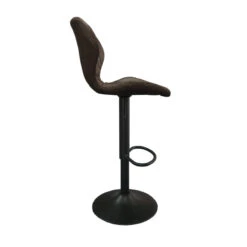 Tabouret De Bar Malaga PU Brun Foncé -MaisonChic Magasin tabouret de bar malaga pu brun fonce 4