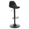 Tabouret De Bar Réglable Noir Aiko Atmosphera -MaisonChic Magasin tabouret de bar reglable noir aiko atmosphera