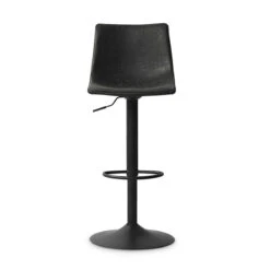 Tabouret De Bar Réglable Trevi PU Noir 10 Tabouret De Bar Réglable Trevi PU Noir -MaisonChic Magasin tabouret de bar reglable trevi pu noir 3