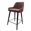Tabouret De Bar Simili Portland Marron Pieds Métal 2 Tabouret De Bar Simili Portland Marron Pieds Métal -MaisonChic Magasin tabouret de bar simili portland marron pieds metal