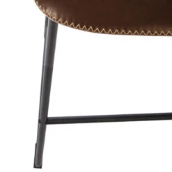 Tabouret De Bar Simili Marron Lois Atmosphera -MaisonChic Magasin tabouret de bar smili marron lois atmosphera 3