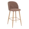 Tabouret De Bar Taupe Céleste Pieds Effet Bois Atmosphera 1 Tabouret De Bar Taupe Céleste Pieds Effet Bois Atmosphera -MaisonChic Magasin tabouret de bar taupe celeste pieds effet bois atmosphera